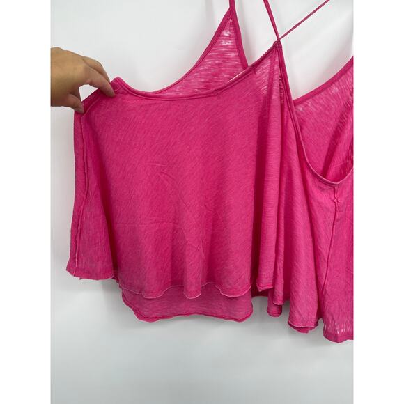 We The Free Pink Sandy Tank Top Sleeveless Relaxed Fit Women's Size Medium NEW - Picture 9 of 11
